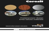 Contemporary design loves natural materials - · PDF fileContemporary design loves natural materials ... we offer a rich selection of granite and sandstone colours. ... Romania Facade