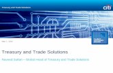 Treasury and Trade Solutions - Citibank · PDF fileTreasury and Trade Solutions (TTS) TTS underpins Citi’s global business model and client relationships Wholesale Cards Receivables