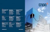 EnoiaGroup Brochure v9 - Enoia – Enoiaenoia.com/newsite/wp-content/uploads/2017/01/Enoia-Brochure.pdf · • Detailed Engineering ... • TECHNIP • Thyssen Krupp ... • Basic