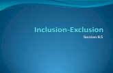 The Foundations: Logic and Proofs - University of …bonidie/cs441/Chapter8.pdfProof follows from the principle of inclusion -exclusion (see Exercise . 27). Derangements. Definition: