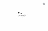 Mac logo Guide July 2015 - Apple Inc. should be placed in a clearly subordinate size ... be used in any manner that falsely suggests an ... Mac logo Guide July 2015