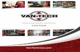 Line Card - Van-Tech Corp. Home - Van-Tech Corp. · PDF fileAdvancing Mobile Hydraulics At Van-Tech, our team of experienced engineers work together with our clients to design hydraulic
