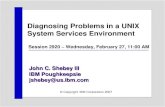 Diagnosing Problems in a UNIX System Services Environment · PDF filePFS Operations (vfs_xxx, vn_xxx) VFS Services v_xxxxxx HFS/zFS Osi Services sysplex operations TCP/ IP (1) TCP