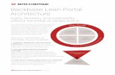 Backbase Lean Portal Architecturemarketing.crossroadsrmc.com/acton/attachment/4008/f-00bc/1... · Backbase ean Portal rchitecture , July 2014 2 Benefits of a lean portal architecture:
