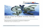 2015 Cost of Cyber Crime Study: Global - Tahawul · PDF fileWe are pleased to present the 2015 Cost of Cyber Crime Study: Global, sponsored by Hewlett ... All industries fall victim