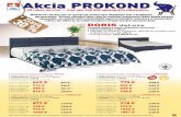 Akcia PROKOND - joma.sk platí na všetky poťahové látky I. cenovej kategorie a takisto na denné deky č. 1 až č. 15. (viz strana 16). Fotky sú iba ilustračné.