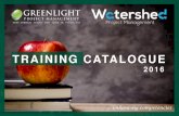 TRAINING CATALOGUE - Watershed Project … P6 NEW !!! › Business Driven Project Management NEW!!! › Project Financial Management › Business Analysis ...