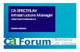 CA SPECTRUM Infrastructure · PDF file10/20/2010 · CA SPECTRUM Infrastructure Manager ... −Use CA Spectrum IP Routing Manager to find out what ... (e.g. CA eHealth Performance