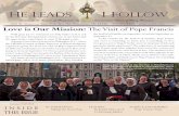 Love is Our Mission: The Visit of Pope Francisssfpa.org/.../08/HeLeadsIFollowIssue21_SummerFall2015.pdf · around the world was a true lesson in love. Our mission to love ... Love