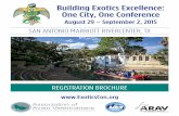 Building Exotics Excellence: One City, One …files.ctctcdn.com/48e2faa7401/e1bcf072-2be5-4cda-9f19-a95bfe79923f.pdfBuilding Exotics Excellence: One City, One ... “Building Exotics