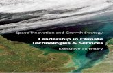 Leadership in Climate Technologies & Services · PDF fileLeadership in Climate Technologies & Services ... (NSTP), the proposed ... data shows consistent strong market growth and published