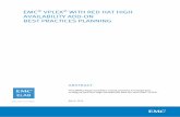 EMC VPLEX with Red hat High Availability Add-On Best ... VPLEX with Red Hat High Availability Add-On Best ... provides an example of the ... EMC VPLEX with Red Hat High Availability