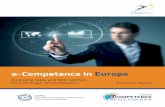 e-Competence in Europe - · PDF filefor a Stronger ICT Profession European Report e-Competence in Europe. About the Grand Coalition for ... A personal report ... Career paths with