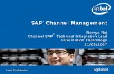 SAP Channel Managementfm.sap.com/pdf/10306/Intel Channel Management Semico IVN slides.pdf · tracking of Channel inventory. (Reduced total cost of ownership by using out of the box