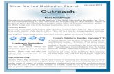 Outreach - DIXON UNITED METHODIST  · PDF fileOutreach Leadership Meeting ... Luke, The Lion King, The Truman Show and others. ... nated decorations for our Christmas De