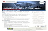 ISO/IEC 27001 Practitioner - Behaviour · PDF fileexercises, the number of training ... The "ISO/IEC 27001 Practitioner" exam fulfills the requirements of the ... ISO/IEC 27001 ISO/IEC