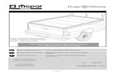 Dodge Ram Tonneau Cover Installation Instructions GB APPLICATION: DODGE RAM (09+) APLICACIÓN: DODGE RAM (09+) APPLICATION : DODGE RAM (09+) The Fold a Cover kit is required for use