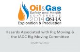 Hazards Associated with Rig Moving & the IADC Rig … associated with Rig Moving & the IADC Rig Moving Committee. ... The mission of the IADC Rig Moving ... *The new IADC Drilling