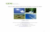 How is 100% Renewable Energy Possible in Japan by 2020? · PDF fileHow is 100% Renewable Energy Possible in Japan by 2020? ... Figure 1 Energy Sources in Japan 2010 ... the potential