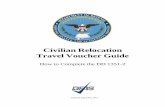 Civilian Relocation Travel Voucher Guide - ??Civilian Relocation Travel Voucher Guide. ... letter code. d: ... Does not apply to Civilian Permanent Change of Station claims unless