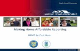 Making Home Affordable Reporting - hmpadmin.com Home Affordable Reporting . December 2012 ... LPI 2/1/2011 This OMR reflects borrower activity for the previous month. OMRs are due