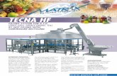 FILLING SYSTEM FOR R.T.D. (FRUIT JUICE, ENERGY · PDF fileMobile Short-tube filling system which is lowered on bottle ensuring a perfect sealing. ... with pasteurizer PROTHERM HF,