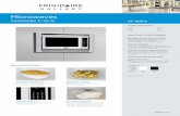 Microwaves - The Home Depot subject to change. Accessories information available on the web at frigidaire.com Microwaves FGMO205K F/ W/ B 24" Built-In Microwave Specifications •