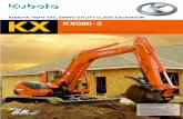 KUBOTA TIGHT TAIL SWING UTILITY CLASS EXCAVATOR … B.pdf · The 8-Tonne Utility Class Excavator that’s Perfect for Your Needs. ... hydraulic system through the hardest, ... Electric