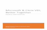 Microsoft & Citrix VDI, Better Together - MOBS Bangladeshmobs-bd.org/.../12/High-Level-Solution-Document-for-VDI-Project.pdf · Solution Document for VDI Project Shahab Al Yamin Chawdhury