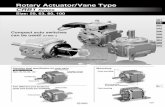 Rotary Actuator/Vane Type - SMC ETechcontent2.smcetech.com/pdf/CRB1.pdf · Series Variations Vane Type Rotary Actuator CRB1 Series Basic type CRB1 Series With solenoid valve CVRB1