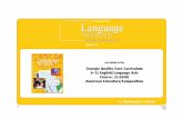 Georgia Quality Core Curriculum 9–12 English/Language · PDF fileLanguage Network provides comprehensive instruction in the Georgia Quality Core Curriculum standards. ... • Electronic