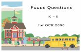K – 6 for OCR 2000 - Los Angeles Unified School District. Lit. Update/Focus...How does the boy have fun with his shadow? Bear Shadow Why does Bear talk to his shadow? Did the shadow