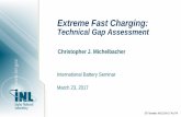 Extreme Fast Charging - cii-resource.comcii-resource.com/cet/FBC-05-04/Presentations/BMGT/Michelbacher... · Extreme Fast Charging: Technical Gap Assessment Christopher J. Michelbacher