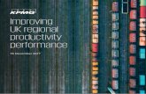 KPMG - Improving UK regional productivity performance · PDF fileenvironment on their doorstep. ... the result of other factors which ... Improving UK regional productivity performance.