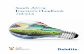 South Africa: Investor’s Handbook 2013/14 · PDF file · 2018-02-270001 National: 0861 843 384 International: +27 12 394 9500 ... Customs and excise regulations – Practical guidelines
