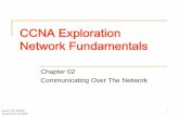 CCNA Exploration Network Fundamentals - … networks/Chapter2... · CCNA Exploration Network Fundamentals Chapter 02 Communicating Over The Network. 2 ... - Security Devices (firewalls)