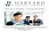 Business Profile Group Benefitsharvardbenefits.com/downloads/Management Docs/Business Profile...Business Profile • Group Benefits ... marketing and billing services for Identity