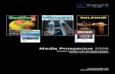 Media Prospectus 2008 -  · PDF fileMedia Prospectus 2008   ... Ammonia plant revamping and optimisationAlternative process configurations, replacement catalyst and