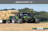 AGROTRON M - Deutz · PDF fileDEUTZ Common-Rail (DCR) high-pressure DEUTZ-FAHR is the first manufactorer injection, up to 1,600 bar via two injection granting approval for bio-diesel