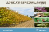 CROP PROTECTION GUIDE - omafra.gov.on.caomafra.gov.on.ca/english/crops/pub840/pub840.pdf · crop protection guide for nursery and landscape plants 2016 publication 840