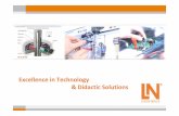 Excellence in Technology & · PDF fileElectropneumatics/ Hydraulics Microcomputers Automation Technology Automotive Technology Laboratory Systems Refrigeration and Air- ... Fundamentals