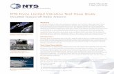NTS Force Limited Vibration Test Case Study - nts.com Force Limited Vibration Test... · NTS engineers and technicians have extensive knowledge of ... NTS Force Limited Vibration