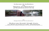 Scheme & Syllabus O f Master in Pharmacy (PHARMACEUTICS)PHARMACEUTICS)_2015... · O f Master in Pharmacy (PHARMACEUTICS) By ... Introduction, The Ionization Principle, Quantitative