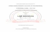 LAB MANUAL - Home: Best Engineering Colleges in Pune MANUAL FLUID MECHANICS ... To determine coefficient of discharge for venturimeter. ... The discharge (Q) through is given by the