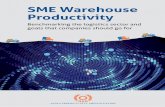 SME Warehouse Productivity -  · PDF fileof survey questionnaires developed for the warehousing subsector. ... Efficiency and effectiveness of the ... SME Warehouse Productivity)