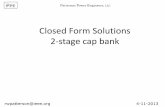 Closed Form Solutions 2-stage cap bank - relayman.orgrelayman.org/temp/charge/closed_form_solutions_2_stage.pdff t sin t Z Z Z Now but the last term in the I(s) ... E -32840 D 65685