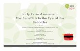 Early Case Assessment: The Benefit Is in the Eye of the ...ilta.personifycloud.com/webfiles/productfiles/1922/LIT2 Early Case... · E-Discovery Strategist Greg Buckles ... • Interview