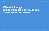 Getting started in Cliolanding.clio.com/rs/themissolutionsinc/images/Getting Started in... · BEST PRACTICES ONBOARDING CLIO.COM PAGE 3 Defining your law firm Clio lets you define