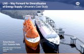 LNG Way Forward for Diversification of Energy Supply ... · PDF fileLNG – Way Forward for Diversification of Energy Supply: ... energy sources ... 10 Tech specs Leaving