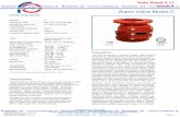 Data Sheet 5.11 Issue A - Research, industrial, valve ... · PDF fileRapidrop Alarm Valve model C is a double seated clapper check valve with grooved seat design which ensures positive